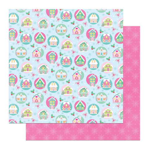 Sugar Plum Christmas - PhotoPlay - Double-Sided Cardstock 12"X12" - Sugar Cottage