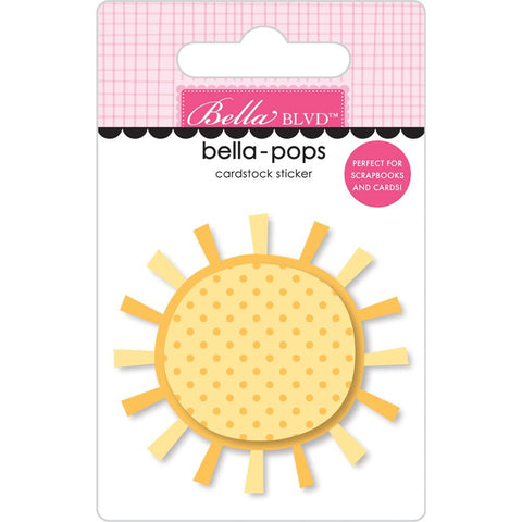 Lake Life - Bella Blvd - Bella-Pops 3D Stickers -  Sun For Days
