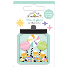 Sweet & Spooky - Doodlebug - Shaker-Pops 3D Stickers - Sweet Treats (2359)