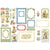 Hip Hip Hooray - Graphic45 - Die-Cut Assortment - Tags & Frames (7165)
