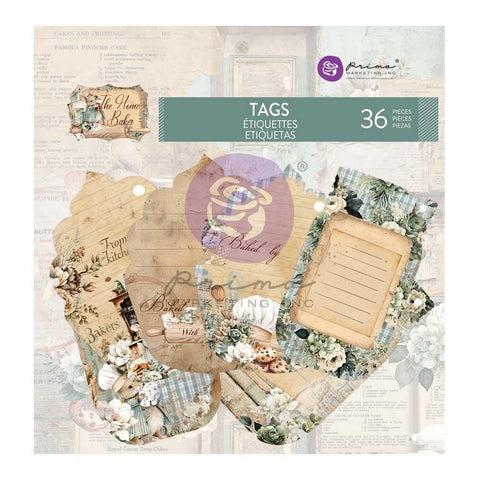 The Home Baker - Prima Marketing - Tag Set