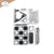 Elizabeth Craft Designs - Clear Stamps - Textures (9618)