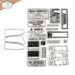Elizabeth Craft Designs - Clear Stamp & Die Set - The Craftstore (9960)