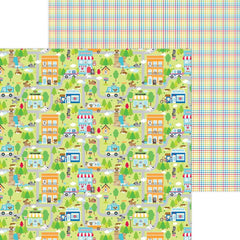 Doggone Cute - Doodlebug - Double-Sided Cardstock 12"X12" -  The Neighborhood