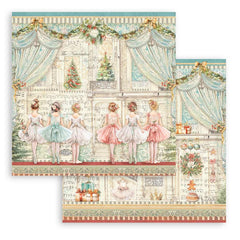 The Nutcracker - Stamperia - 12"x12" Double-sided Patterned Paper - The Nutcracker Ballet (6326)