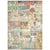 Art of Travelling - Stamperia - A4 Rice Paper - Tickets (9549)