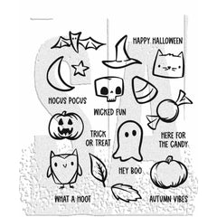 Tim Holtz - Cling Stamps 7"X8.5" -  Tiny Frights