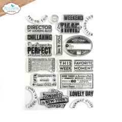 Elizabeth Craft Designs - Clear Stamp - Travels 2 (9984)