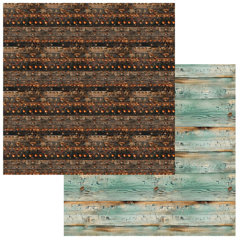 Wanderlust Explorer - 49 & Market - Double-Sided Cardstock 12"X12" - Voyage Log