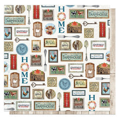 Willow Creek Highlands - PhotoPlay - Double-Sided Cardstock 12"X12" - Welcome