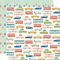 Pack Your Bags - Simple Stories - Double-Sided Cardstock 12"X12" - Where To Next
