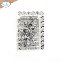 Elizabeth Craft Designs - Clear Stamp - Winter Flowers (9847)