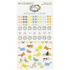 49 & Market - Toddler Time - Epoxy Stickers Wishing Bubble (0228)