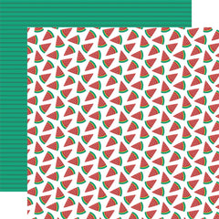 Sunny Days Ahead - Echo Park - Double-Sided Cardstock 12"X12" - Wonderful Watermelons