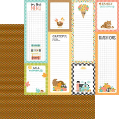 Farmhouse - Doodlebug Designs - Double-Sided Cardstock 12"X12" - Woodland Berries