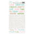 In My Craftroom - Mintay Papers - 6"x12" Paper Stickers - Words