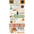 Harvest - Carta Bella - Chipboard 6"X13" - Words & Phrases