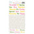 Blossom Serenity - Mintay Papers - 6"x12" Paper Stickers - Words