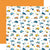Little Builder - Echo Park - Double-Sided Cardstock 12"X12" - Work Site Trucks
