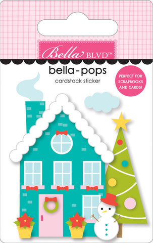Merry Mingle - Bella Blvd - Bella-pops 3D Cardstock Sticker - You're Invited