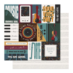 Music Notes - PhotoPlay - Double-Sided Cardstock 12"X12" - You're Classic