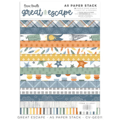 Great Escape - Cocoa Vanilla Studios - A5 Paper Stack