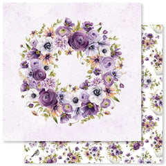 Dear Isabella - Paper Rose - 12"x12" Patterned Paper - Paper A