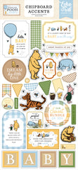Winnie the Pooh Baby - Echo Park - 6"x12" Chipboard Stickers - Accents