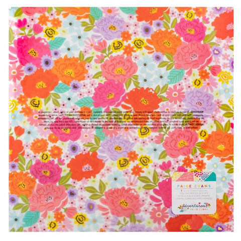 Adventurous  - Paige Taylor Evans - Specialty Paper 12"X12"