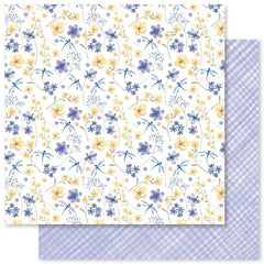 Spring Memories - Paper Rose - 12"x12" Patterned Paper - Paper B