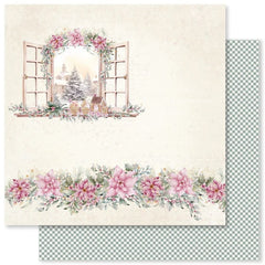 Sweet Christmas Treats - Paper Rose - 12"x12" Double-sided Patterned Paper - Paper B