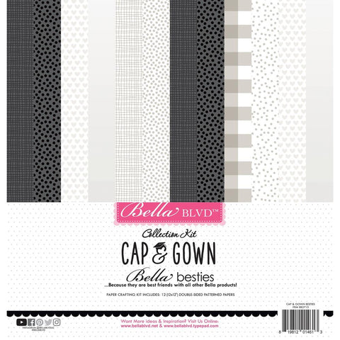 Cap & Gown - Bella Blvd - Collection Kit 12"X12" - Bella Besties