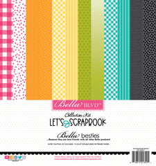 Let's Scrapbook - Bella Blvd - 12"x12" Double-sided Paper Pack - Bella Besties