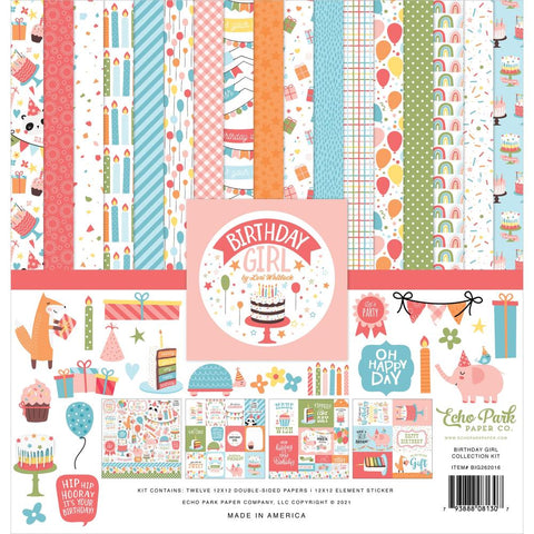 Birthday Girl  - Echo Park - Collection Kit 12"X12"