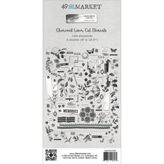 Color Swatch: Charcoal - 49 & Market - Laser Elements Cut Outs- Classic (7464)