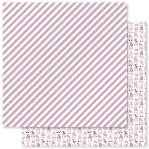 Sweet Christmas Treats - Paper Rose - 12"x12" Double-sided Patterned Paper - Paper C