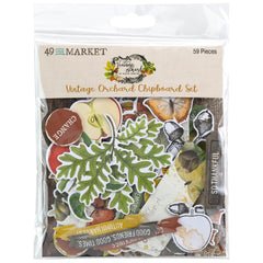 Vintage Orchard - 49 & Market - Chipboard Set (8928)