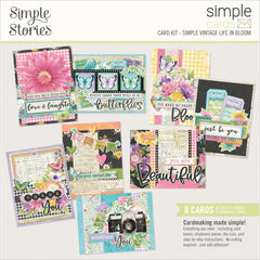 Simple Vintage Life In Bloom 2.0  - Simple Stories - Simple Cards Card Kit