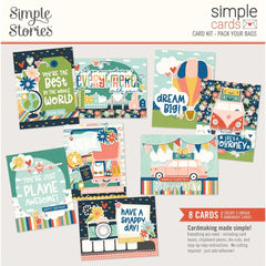 Pack Your Bags - Simple Stories - Simple Cards - Card Kit