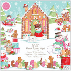 Candy Christmas - Craft Consortium - Double-Sided Paper Pad 12"X12" 40/Pkg