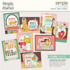 What's Cookin' ? - Simple Stories - Simple Cards Card Kit
