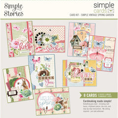Simple Vintage Spring Garden - Simple Stories - Simple Cards - Card Kit