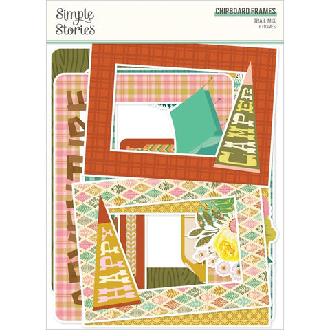 Trail Mix - Simple Stories - Chipboard Frames