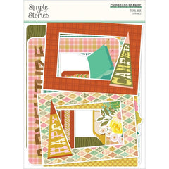 Trail Mix - Simple Stories - Chipboard Frames