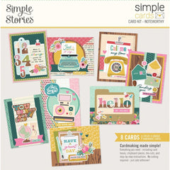 Coming Soon!!! Noteworthy - Simple Stories - Simple Cards - Card Kit