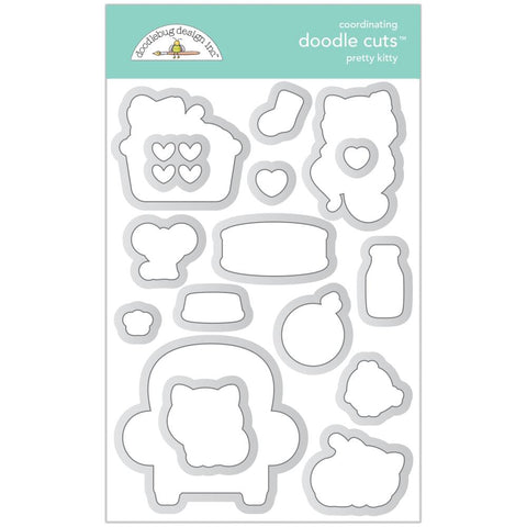 Pretty Kitty - Doodlebug - Doodle Cuts Dies