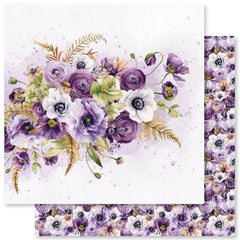 Dear Isabella - Paper Rose - 12"x12" Patterned Paper - Paper D