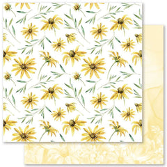 Garden of Hope - Paper Rose - 12"x12" Patterned Paper - Paper D