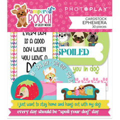 Pampered Pooch - PhotoPlay - Ephemera Cardstock Die-Cuts