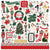 Nutcracker Christmas - Echo Park - Cardstock Stickers 12"X12" - Elements
